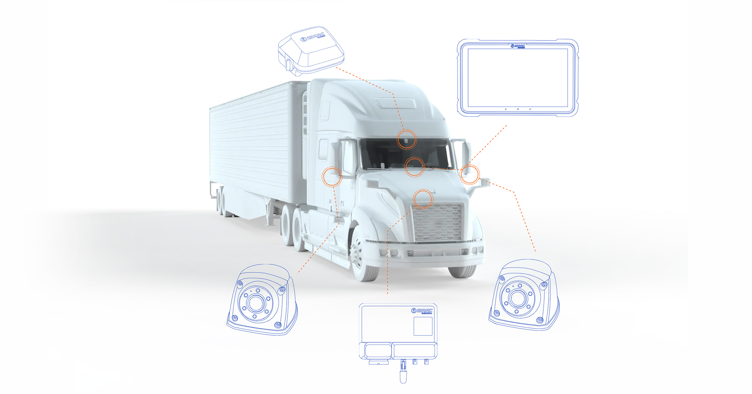 Reliable, Durable ISAAC Hardware Helps Trucking Fleets Reach New Heights