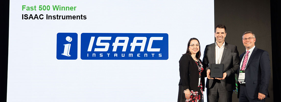 ISAAC Instruments Makes Deloitte’s Technology Fast 500™ List