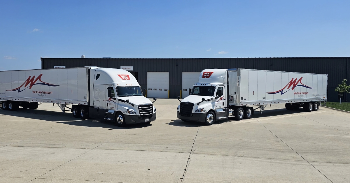 West Side Transport, ISAAC Partner to Better Support Drivers, Customer Service